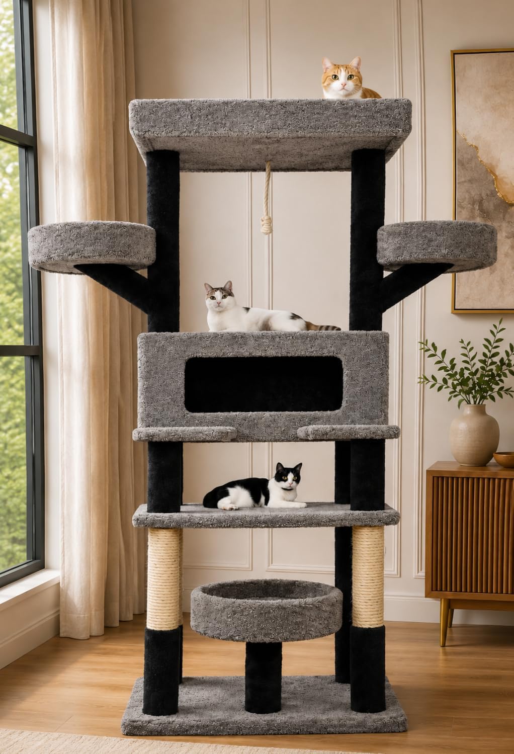 Premium Castle for Large Cats
